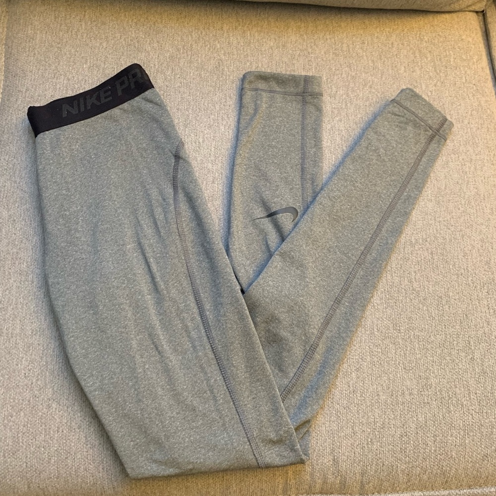 Nike Pro Grey Leggings